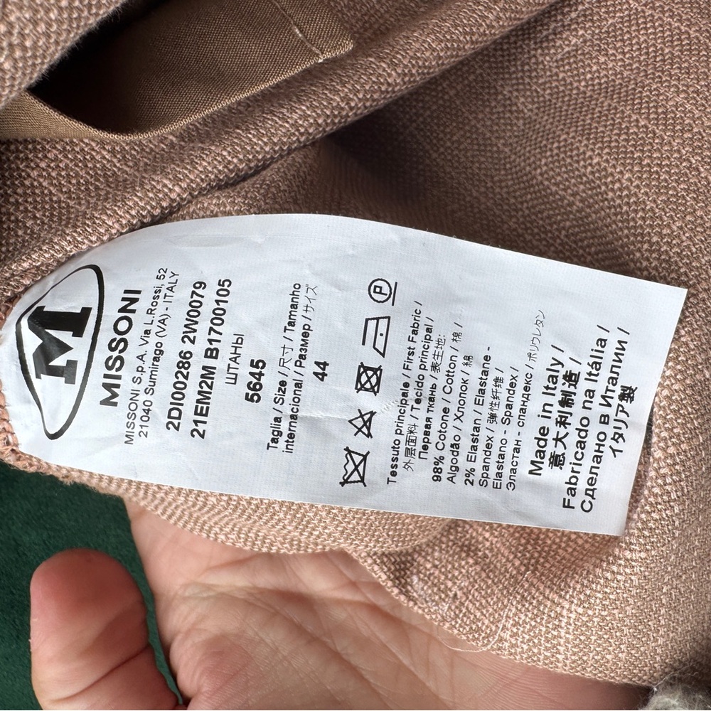 Vintage Missoni Trousers/Jeans View 4